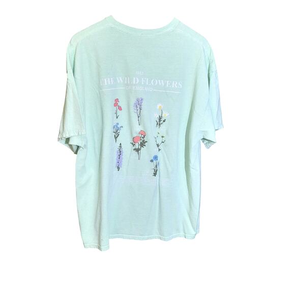 BDG Urban Outfitters Wild Flowers Womens Oversized Short Sleeve Tee Size M/L - Picture 4 of 7